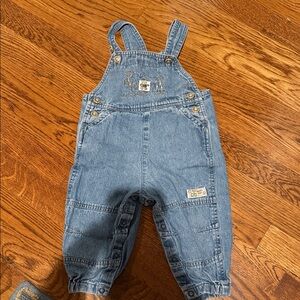 Classic Blue Kids Overalls
